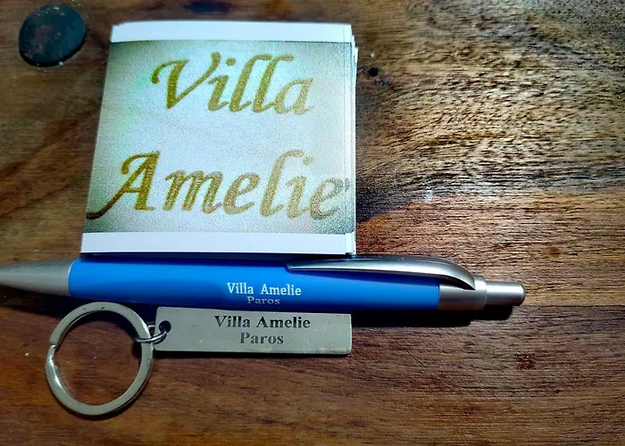 Amelie With Pool And Amazing Sea Views, Paros